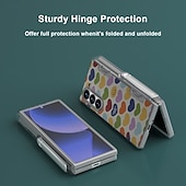 olcso Samsung-tokok-Telefontok Z Fold 6 pénztárca tok állványtartóval ceruzatartó ütésálló retró TPU PC