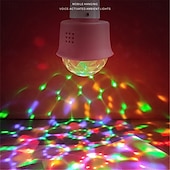 preiswerte Sternengalaxie Projektorlichter-DJ-Beleuchtung Sound Party Auto USB Mini Disco Ball Licht RGB Multi Farbe Auto Atmosphäre Zimmer Dekoration Lampe Strobe Licht 2 Stücke 4 Stücke