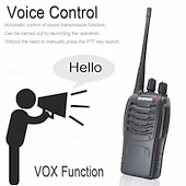 cheap Security &amp; Safety-2Pcs Walkie Talkie Two-way Radio Set BF 888s UHF 400-470MHz 16CH Walkie-talkie Radios Transceiver