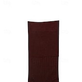 levne Pánské elitní doplňky-Pánské 1 pár Ponožky Černá Námořnická modř Barva Pevná barva Formální Svatební Výročí Tenké Jaro &amp; podzim Úplet Elegantní