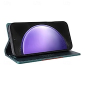 Χαμηλού Κόστους Samsung Θήκη-τηλέφωνο tok Για S24 S24 Ultra Plus S24 FE S23 S22 S21 S20 Ultra Plus FE S25 Ultra Αναποδογυρίστε το κάλυμμα με βάση στήριξης Υποδοχή κάρτας Ανθεκτική σε πτώσεις Ρετρό TPU PU δέρμα
