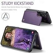 abordables Coques Samsung-téléphone Coque Pour S24 S24 Ultra Plus S24 FE S23 S22 S21 S20 Ultra Plus FE A55 A35 A25 A15 5G A54 A34 A14 A53 A33 A23 A13 S25 Ultra Coque Arriere Avec Support Fente pour carte Antichoc Rétro TPU PC