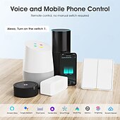 billige Hvitevarer-tuya smart lysbryter har type-c 1/2/3 bryter 2,4ghz wi-fi lysbryter fungerer med alexa og google home