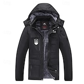 baratos Casacos Leves, Polares &amp; Caminhada-Homens Jaqueta Softshell Jaqueta de Trilha Jaqueta de lã para caminhada Inverno Ao ar livre Bloco de cor Térmico / Quente Forro de Velocino A Prova de Vento Impermeável Jaqueta corta-vento Viajar