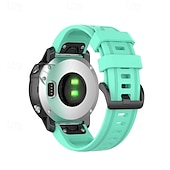 levne Pásky na hodinky Garmin-Pásek hodinek pro Garmin Fenix 8 43mm 7S Pro 6S 5S Plus Epix Pro 42mm Approach S70 42mm Instinct 2S Descent Mk2S D2 Delta S 20mm Silikon Výměna, nahrazení Popruh Nastavitelný Sportovní značka Náramek