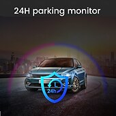 cheap Car DVR-Dashcam Cameras Video Recorder Dual Lens Front and Rear Dash Cam for Cars 2K