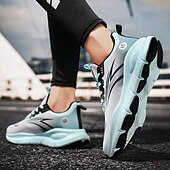 billige Sneakers til herrer-løpesneakers med varmt fôr for menn, lette, polstrede atletiske sko med snøredesign for vintersport utendørs og daglig bruk