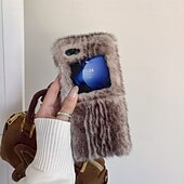 お買い得  サムスン用ケース-電話 ケース 用途 Zフリップ6 Z Flip 5 Z Flip 4 Z Flip 3 バックカバー 耐衝撃 レトロ風 プラッシュ