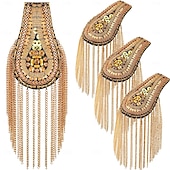 economico Accessori e altro-Retrò Vintage Accessori Principe Aristocratico Frangia con nappe Per uomo Per donna Reale Carnevale Mascherata martedì grasso Evento / Festa Adulti Altri Accessori