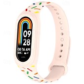 cheap Other Watch Bands-Smart Watch Band Compatible with Xiaomi Mi Band 8 Smartwatch Strap Adjustable Solo Loop Sport Band Replacement  Wristband