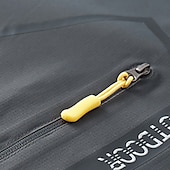 baratos Fleece &amp; Casacos 3 em 1-Homens Jaqueta Softshell Jaqueta de Trilha Inverno Ao ar livre Bloco de cor A Prova de Vento Impermeável Jaquetas 3-em-1 Jaquetas em Velocino Jaqueta corta-vento Viajar Cinzento Escuro Preto Marfim