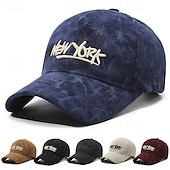 preiswerte Baseballkappe für Herren-Herren Cap Basecap Sonnenhut Kappe Rote Blau Polyester Einstellbar Modisch Freizeitskleidung Festival Muster Stickerei Draussen Lässig / Alltäglich