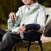 halpa Fleece ja 3 in 1 takit-Miesten Naisten Softshell-takki Vaellustakki Talvi ulko- Tuulenkestävä Vedenkestävä 3-in-1-takki Fleecetakit Tuulitakki takki Matkailu Musta Keltainen Armeijan vihreä Punainen Purppura