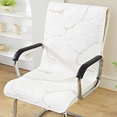 abordables Funda para silla de comedor-Funda de silla de comedor de algodón, funda suave y transpirable, perfecta para proteger y refrescar las sillas de comedor, agrega comodidad y un toque clásico a la decoración de su comedor.