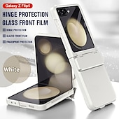 お買い得  サムスン用ケース-電話 ケース 用途 Zフリップ6 Z Flip 5 バックカバー とスクリーンプロテクター 耐衝撃 レトロ風 TPU PC