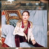 economico Accessori e altro-Retrò Vintage Accessori Principe Aristocratico Frangia con nappe Per uomo Per donna Reale Carnevale Mascherata martedì grasso Evento / Festa Adulti Altri Accessori