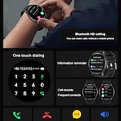 cheap Smart Wristbands-696 ZW60 Smart Watch 1.43 inch Smart Band Fitness Bracelet Bluetooth Pedometer Call Reminder Sleep Tracker Compatible with Android iOS Women Men Hands-Free Calls Message Reminder IPX-0 44mm Watch Case