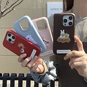 Недорогие Чехлы для iPhone-телефон Кейс для Назначение iPhone 16 Про Макс Плюс Айфон 15 Про Макс Плюс iPhone 14 13 12 Pro Max Plus iPhone 14 Pro Max iPhone 13 12 Pro Max Кейс на заднюю панель Защита от удара Ретро ТПУ Кожа PU