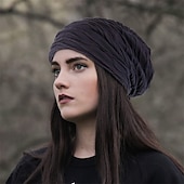 abordables Gorros-Hombre Mujer Gorra para senderismo Pasamontañas Mantiene abrigado Resistente al Viento Cómodo para Camping / Senderismo / Espeleología Viaje Deportes de Invierno Color sólido Poliéster Invierno Otoño