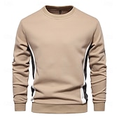 abordables Sudaderas y Sudaderas Elite para Hombres-Hombre Sudadera con capucha y cremallera Pull-over Albaricoque Negro Azul Marino Azul Piscina Naranja Cuello Mao Bloque de color Deporte Deportes Fin de semana Ropa de calle Fresco Casual Primavera