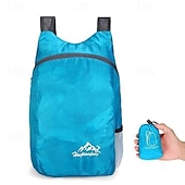 preiswerte Wanderrucksäcke und -taschen-50 L Tagesrucksack Rucksack Reißverschluss Regenfest Leicht Langlebig Außen Wandern Camping Polyester Schwarz Rot Königsblau