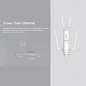 olcso Vezeték nélküli útválasztók-kültéri router kétsávos, nagy teljesítményű vezeték nélküli ap/ hatótávolságnövelő router poe-val és nagy nyereségű antennákkal us/eu pllag