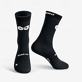 cheap Running Socks-Athletic Sports Socks Running Socks 1 Pair Color Block Men&#039;s Socks Compression Socks Anti-Slip Breathable Sweat wicking Comfortable Gym Workout Football / Soccer Running Jogging Cycling Sports Color