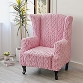 abordables Fauteuils à oreilles-housse de chaise à oreilles extensible imprimée housse durable et élastique avec un design imprimé élégant parfaite pour protéger et rafraîchir votre chaise à oreilles idéale pour la décoration