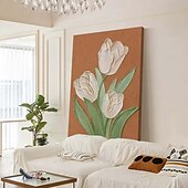 preiswerte Blumen-/Botanische Gemälde-handgemachtes handgemaltes Ölgemälde Wand Purole Blumenlandschaftsgemälde 3D Gold strukturierte Wandkunst abstraktes Blumengemälde auf Leinwand große benutzerdefinierte florale Wandkunst elegantes