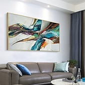 cheap Abstract Paintings-Mintura Handmade Abstract Colorful Oil Paintings On Canvas Wall Art Decoration Modern Picture For Home Decor Rolled Frameless Unstretched Painting