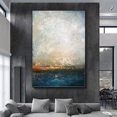 cheap Abstract Paintings-Mintura Handmade Texture Abstract Oil Paintings On Canvas Modern Wall Art Room Decoration Picture For Home Decor Rolled Frameless Unstretched Painting