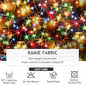 billiga Christmas Light Outfit-Hawaiian byxor för jul Herr Byxor Medium Midja Dragsko Elastisk midja Ledigt Helgdag julfest Standkläder Byxor med raka ben Sommar Vår Höst 3D-tryck Gul Blå Purpur