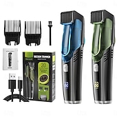 preiswerte Rasierer &amp; Epilierer-Vakuum-Bartrasierer, per USB aufladbarer Vakuum-Rasierer, Haarschneider, waschbarer Friseur-Haarschneider, Geschenke für Männer
