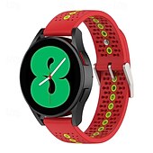cheap Samsung Watch Bands-Watch Band for Samsung Galaxy Watch 7/6/5/4 40/44mm, Galaxy Watch 5 Pro 45mm, Galaxy Watch 4/6 Classic 42/46/43/47mm, Watch 3, Active 2, Gear S2 Silicone Replacement  Strap Adjustable Sport Band