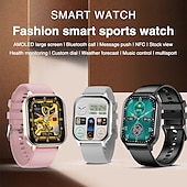 abordables Pulseras inteligentes-696 HK26 Reloj inteligente 2.04 pulgada Pulsera inteligente Bluetooth Podómetro Recordatorio de Llamadas Seguimiento del Sueño Compatible con Android iOS Mujer Llamadas con Manos Libres Recordatorio