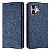 cheap iPhone Cases-Phone Case For iPhone 16 Pro Max Plus iPhone 15 Pro Max Plus iPhone 14 13 12 11 Pro Max Plus Mini Flip Cover with Stand Holder Card Slot Shockproof Retro TPU PU Leather