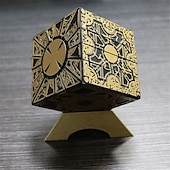 cheap Party Supplies-Detachable Hellraiser Puzzle Box, Hellraiser Puzzle Box Functional, Deformation Detachable Lock Puzzle Box. with Base
