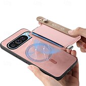 رخيصةأون جراب للهواتف الأخرى-هاتف غطاء من أجل بكسل 9 برو بيكسل 9 برو اكس ال Pixel 8 Pro Pixel 8 بكسل 9 Pixel 7 Pixel 7 Pro غطاء خلفي مع حامل مغناطيس دعم الشحن اللاسلكي مكتب  /  الأعمال TPU جلد PU