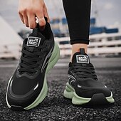 billige Sneakers til herrer-løpesneakers med varmt fôr for menn, lette, polstrede atletiske sko med snøredesign for vintersport utendørs og daglig bruk