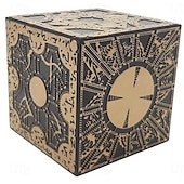 cheap Party Supplies-Detachable Hellraiser Puzzle Box, Hellraiser Puzzle Box Functional, Deformation Detachable Lock Puzzle Box. with Base