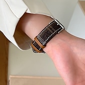 זול להקות Apple Watch-סולו לופ מותאם ל רצועת השעון של Apple Watch 38 מ&quot;מ 40 מ&quot;מ 41 מ&quot;מ 42 מ&quot;מ 44 מ&quot;מ 45 מ&quot;מ 49 מ&quot;מ נשים מתכוונן דמוי עור רצועת שעון חלופית ל iwatch Ultra 2 Series 9 8 7 SE 6 5 4 3 2 1