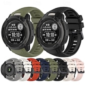 economico Cinturini per orologi Garmin-Cinturino per orologio  per Garmin Instinct 2X Silicone Sostituzione Cinghia Regolabili Cinturino sportivo Polsino