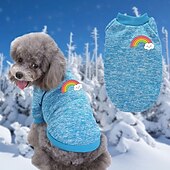 abordables Vêtements &amp; accessoires-Chien Chat Sweat-shirt Le style mignon Décontractées Hiver Respirable Doux Lavable Confortable Extérieur Casual Quotidien Vêtements pour chiens for Bichon Frisé Loulou de Poméranie Bébé Animal