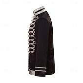 cheap Tops-Retro Vintage Rococo Coat Masquerade Circus Jacket Prince Aristocrat Men&#039;s Carnival Masquerade Mardi Gras Event / Party Adults&#039; Coat Spring Fall &amp; Winter