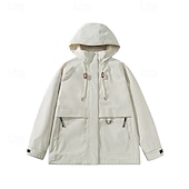 economico Softshell, pile e giacche da escursionismo-Per uomo Giacca Softshell Giubbino da escursione All&#039;aperto Antivento Resistente all&#039;acqua Giacca leggera Giacca a vento Viaggi Nero Bianco Giallo Rosso Viola