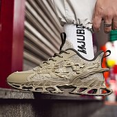 economico Sneakers da uomo-scarpe da ginnastica sportive leggere da uomo a tema drago – design unico della suola scolpita, scarpe da corsa traspiranti e comode per lo sport e lo street style