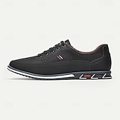 economico Sneakers da uomo-scarpe casual da uomo in similpelle nera con suola colorata e calda fodera in peluche: eleganti calzature con lacci per il comfort e la versatilità di tutti i giorni