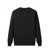 tanie Męskie bluzy 3D-Męskie Bluza dresowa Czarny Rumiany róż Czerwony Zielony Jasnoszary Półgolf Równina Sport i turystyka Codzienny Święto Poliester Moda miejska Podstawowy Codzienny Jesień i zima Odzież Bluzy z kapturem