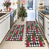 billiga julmattor och julmattor-jul dörrmatta hall mattor område mattor tvättbara för sovrum vardagsrum kök badrum halkskyddade golvmattor