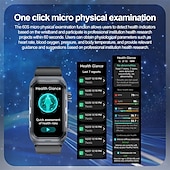 tanie Inteligentne bransoletki-696 TK79 Inteligentny zegarek 1.47 in Inteligentne Bransoletka Bluetooth EKG + PPG Monitorowanie temperatury Krokomierz Kompatybilny z Android iOS Damskie Męskie Powiadamianie o wiadomości IPX-0 27mm